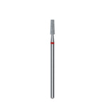 STALEKS EXPERT Diamantfräser „stumpfer Kegel“ rot, Durchmesser 2,5 mm, Arbeitsteil 8 mm