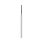 STALEKS EXPERT Diamantfräser „Nadel“ rot, Durchmesser 1 mm, Arbeitsteil 10 mm