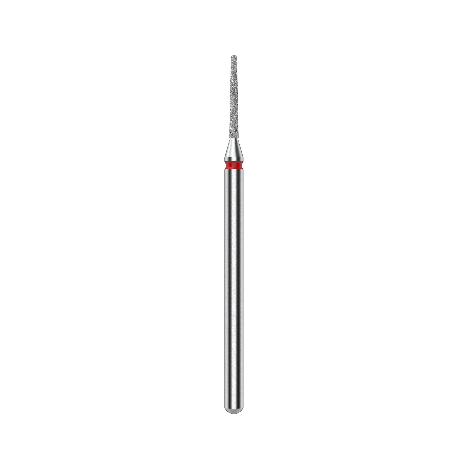 STALEKS EXPERT Diamantfräser „Nadel“ rot, Durchmesser 1 mm, Arbeitsteil 10 mm