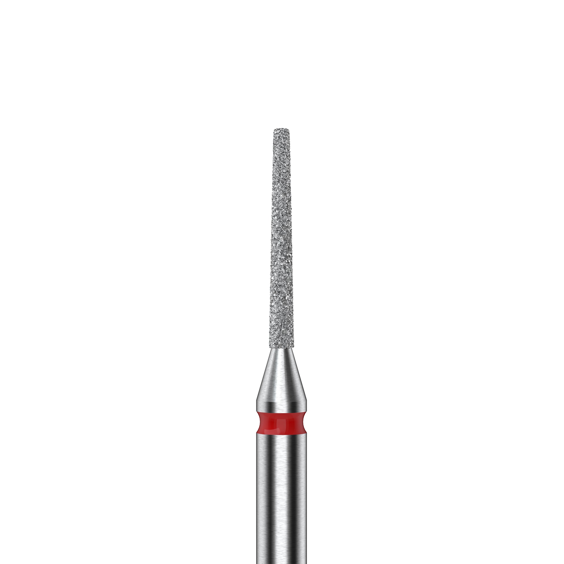 STALEKS EXPERT Diamantfräser „Nadel“ rot, Durchmesser 1 mm, Arbeitsteil 10 mm