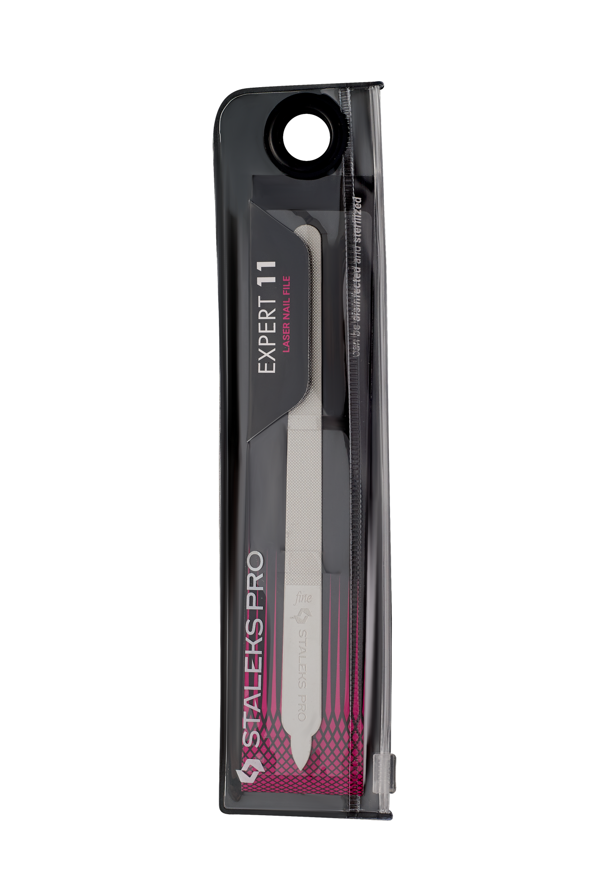 STALEKS EXPERT 11 Laser-Feile für Nägel, 155 mm (gerade mit Griff)