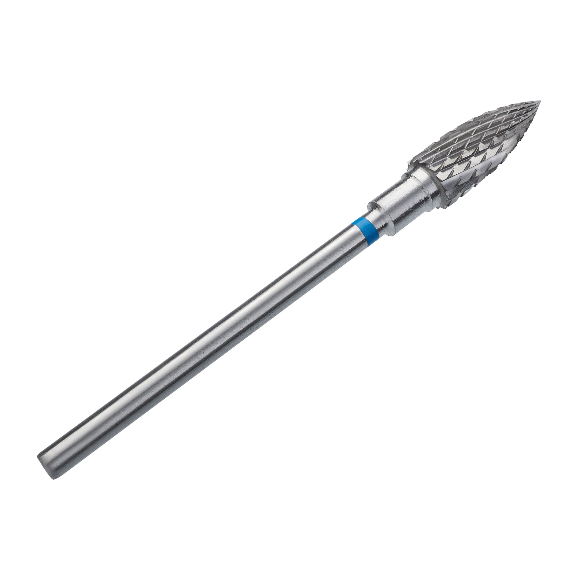 Hartmetallfräse "Flamme" Blau EXPERT, Durchmesser 5 Mm / Arbeitslänge 13,5 Mm