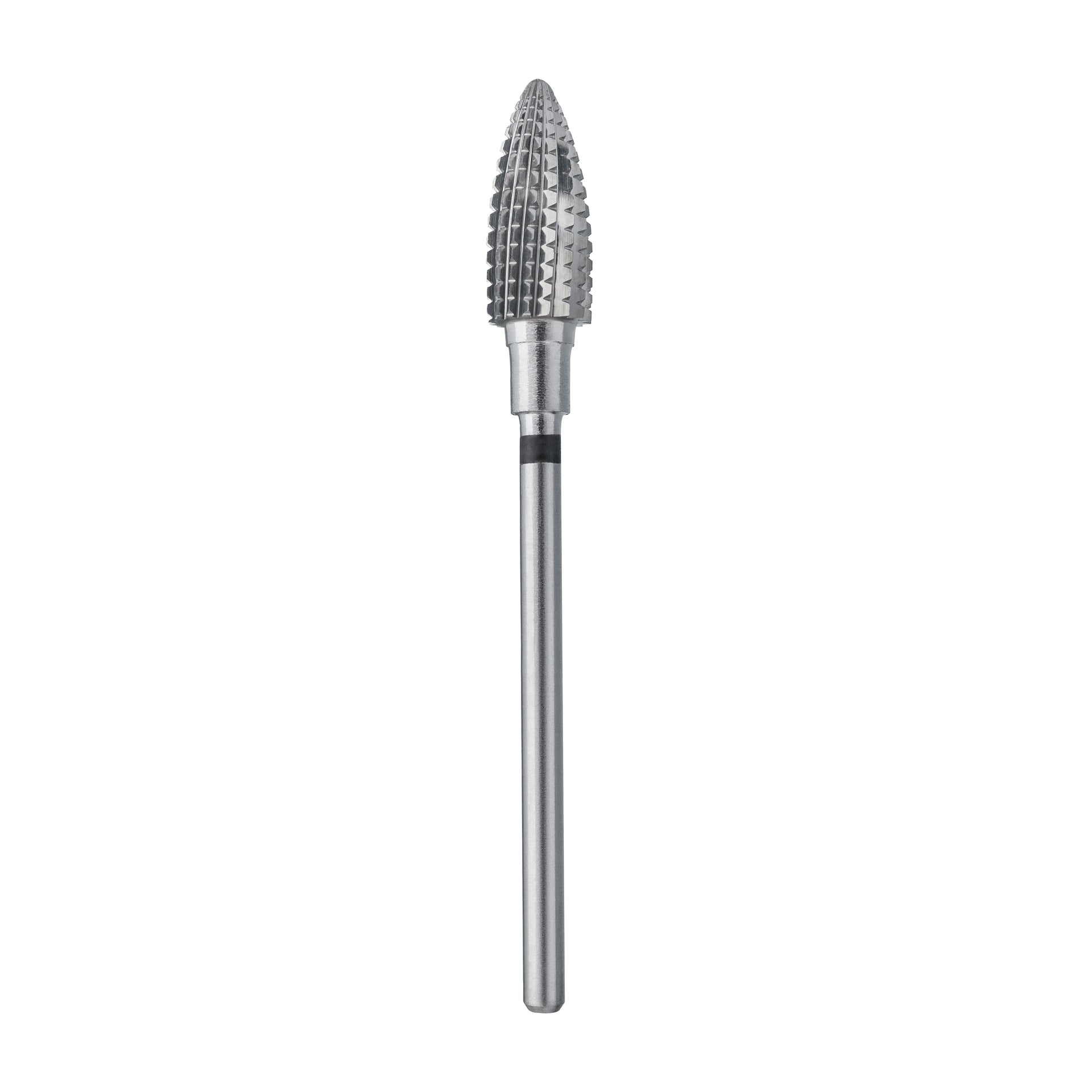 Hartmetallfräse "Kegel" schwarz hard EXPERT, Durchmesser 6 mm / Arbeitslänge 14 mm