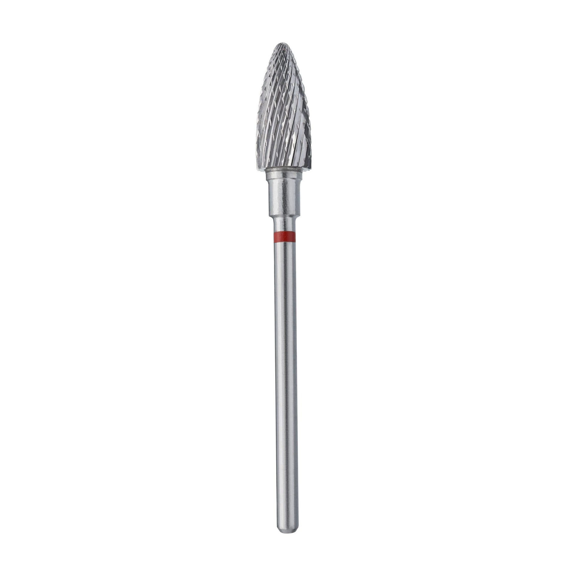 Hartmetallfräse "Kegel" Rot EXPERT, Durchmesser 6 Mm / Arbeitslänge 14 Mm