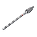Hartmetallfräse "Kegel" Rot EXPERT, Durchmesser 6 Mm / Arbeitslänge 14 Mm