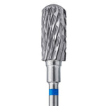 Hartmetallfräse "Abgerundeter Zylinder" Blau, Durchmesser 6 Mm / Arbeitsteil 14 Mm