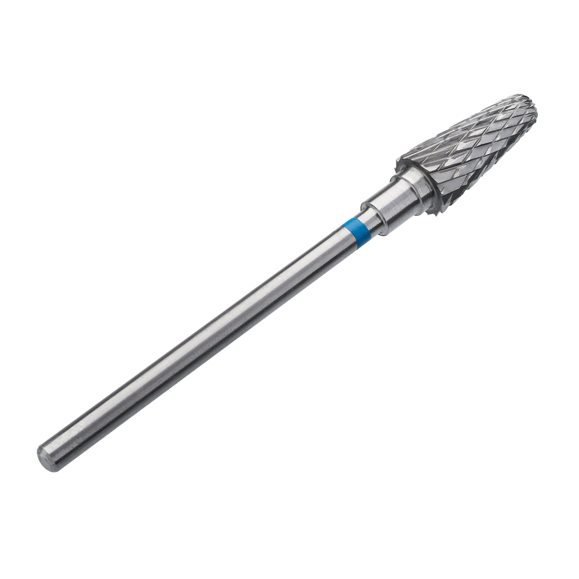 Hartmetallfräse "Kegelstumpf" Blau, Durchmesser 6 Mm / Arbeitsteil 14 Mm