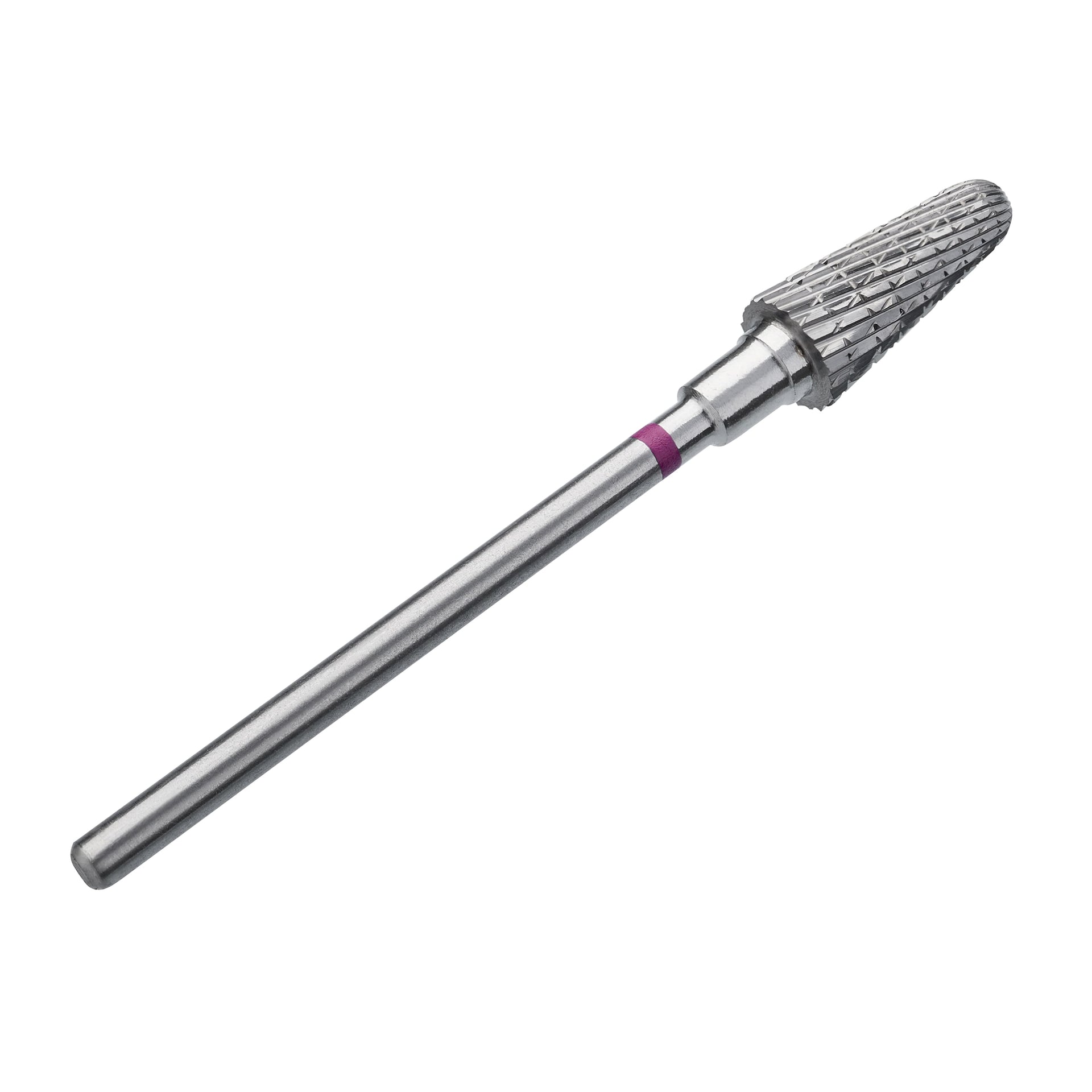 Hartmetallfräse "Kegelstumpf" lila, Durchmesser 6 mm / Arbeitsteil 14 mm
