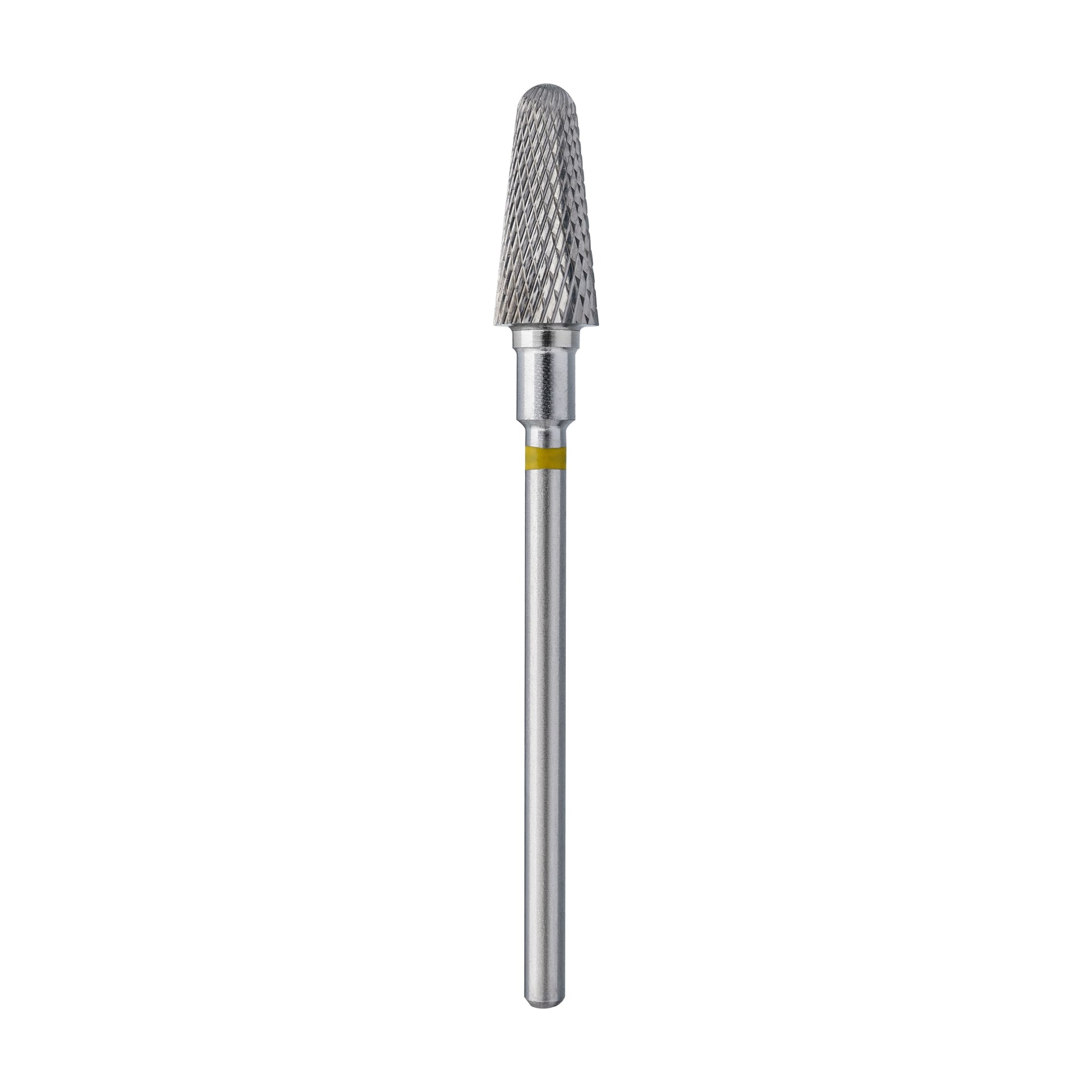 STALEKS EXPERT Hartmetallfräser „stumpfer Kegel“ gelb, Durchmesser 6 mm, Arbeitsteil 14 mm