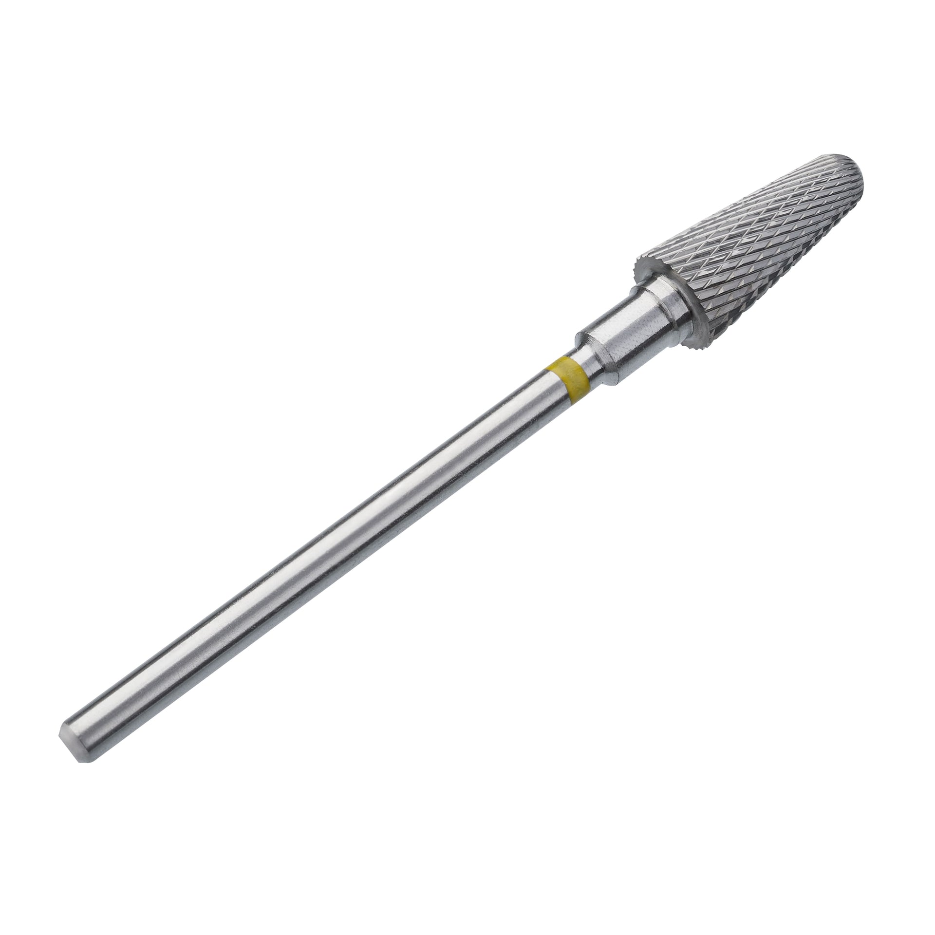 STALEKS EXPERT Hartmetallfräser „stumpfer Kegel“ gelb, Durchmesser 6 mm, Arbeitsteil 14 mm