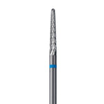 Hartmetallfräse "Kegel", Blau, Durchmesser 2,3 Mm / Arbeitsbereich 14 Mm