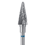 hartmetallfräse "kegel", blau, durchmesser 6 mm / arbeitsbereich 14 mm