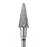 hartmetallfräse "kegel", rot, durchmesser 6 mm / arbeitsbereich 14 mm