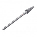 Hartmetallfräse "Kegel", Rot, Durchmesser 6 Mm / Arbeitsbereich 14 Mm
