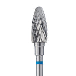 Hartmetallfräse "Mais" Blau, Durchmesser 6 Mm / Arbeitsteil 14 Mm