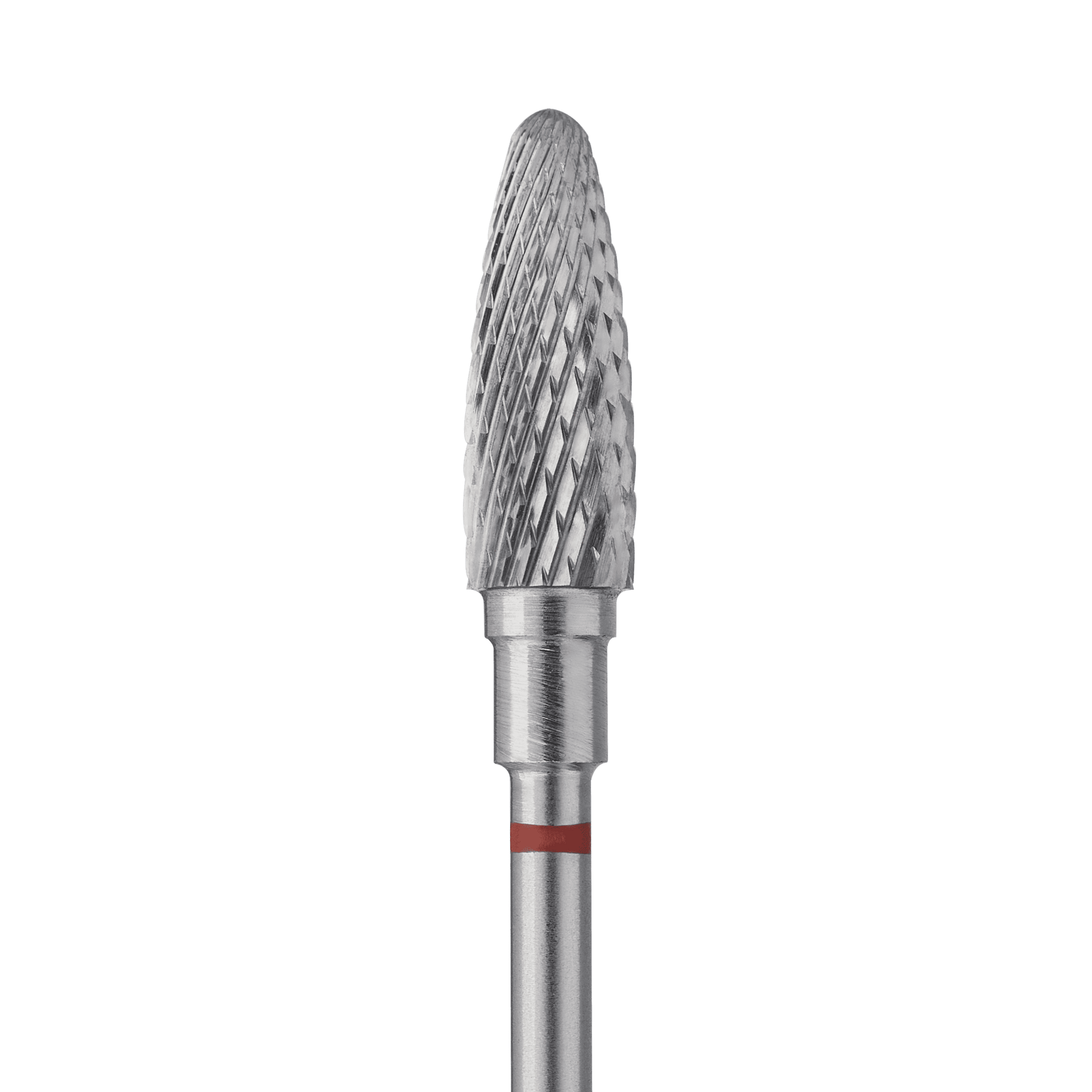 Hartmetallfräse "Mais" Rot, Durchmesser 5 Mm / Arbeitsteil 13 Mm