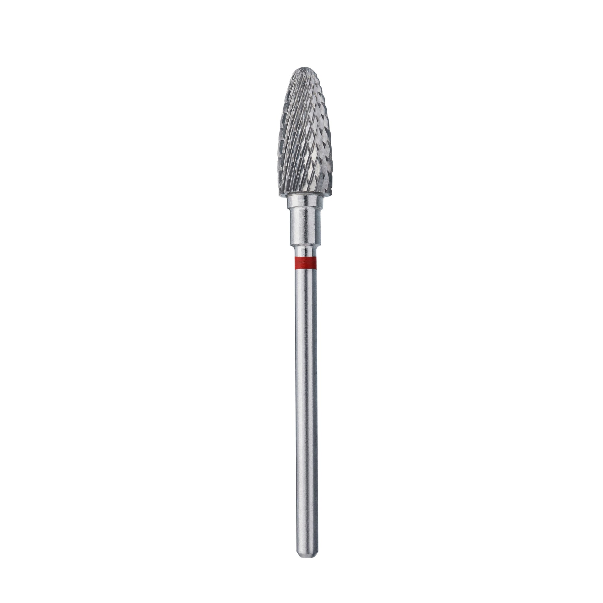 Hartmetallfräse "Mais" Rot, Durchmesser 6 Mm / Arbeitsteil 14 Mm