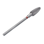 Hartmetallfräse "Mais" Rot, Durchmesser 6 Mm / Arbeitsteil 14 Mm