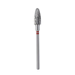 Hartmetallfräse Für Linkshänder „Mais“, Rot, Durchmesser 6 Mm / Arbeitsteil 14 Mm