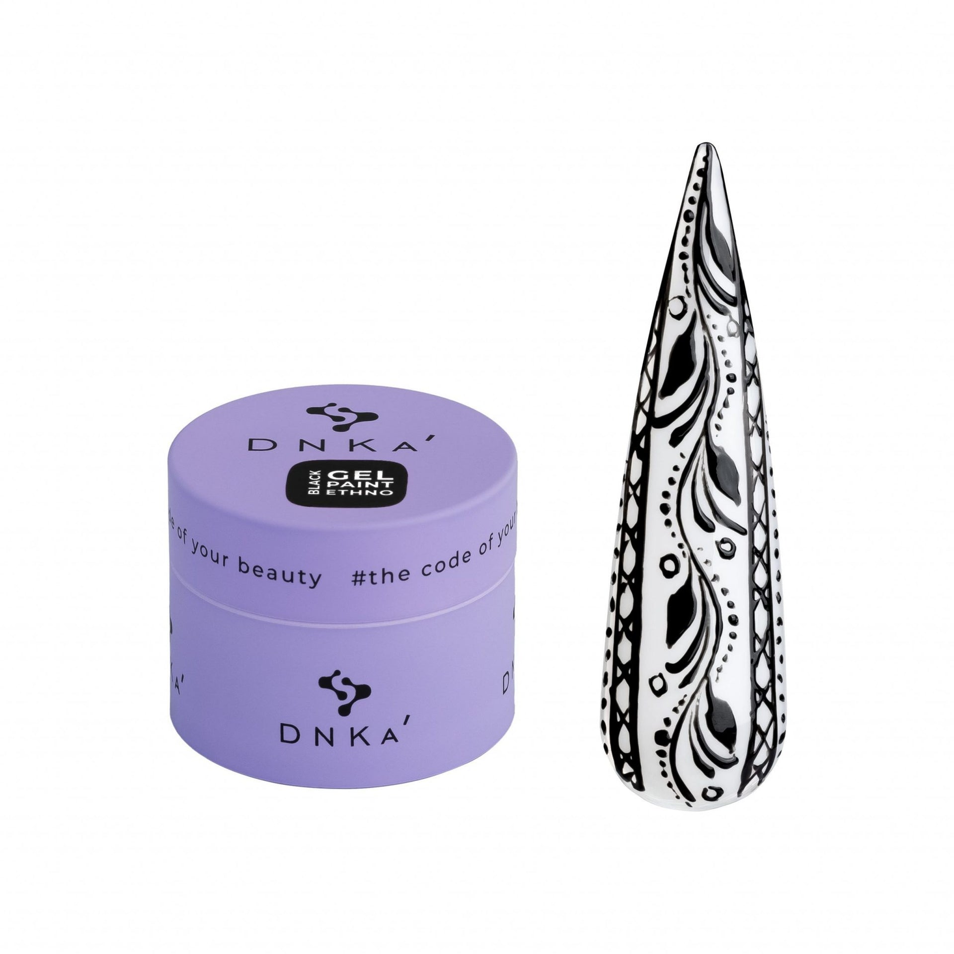 DNKa' Gel Paint Ethno Black, 5 ml