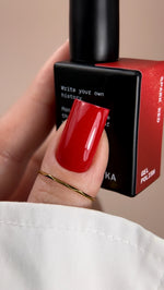 Biblioteka Gel Polish SPARK RED, 10 мл