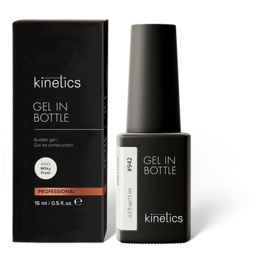 Kinetics Gel in Bottle Milky Frost #942, 15мл