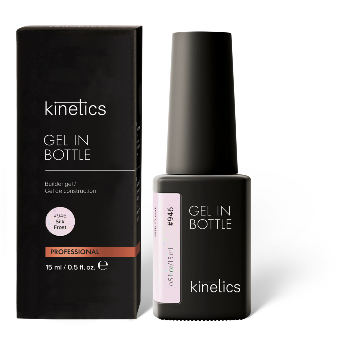 Kinetics Gel in Bottle Silk Frost #946, 15ml