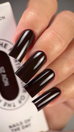NAILSOFTHEDAY Color of the month November 2025 Deep Brown
