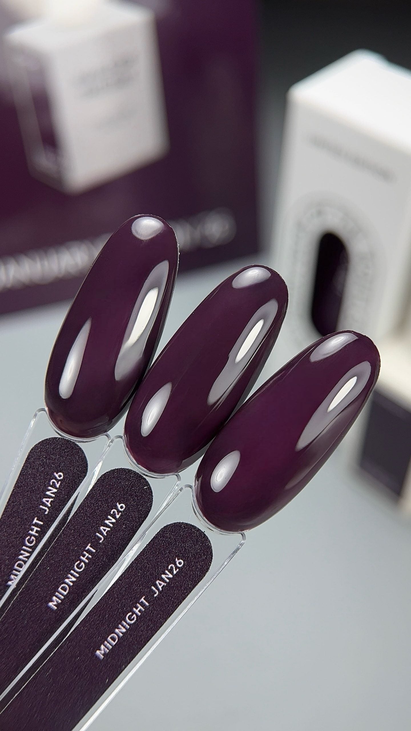 Nailsoftheday Color of the month January 2026 Midnight, 10 ml