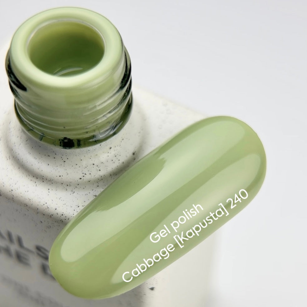 Nailsoftheday Gel polish Cabbage #240 [Kapusta], 10 ml