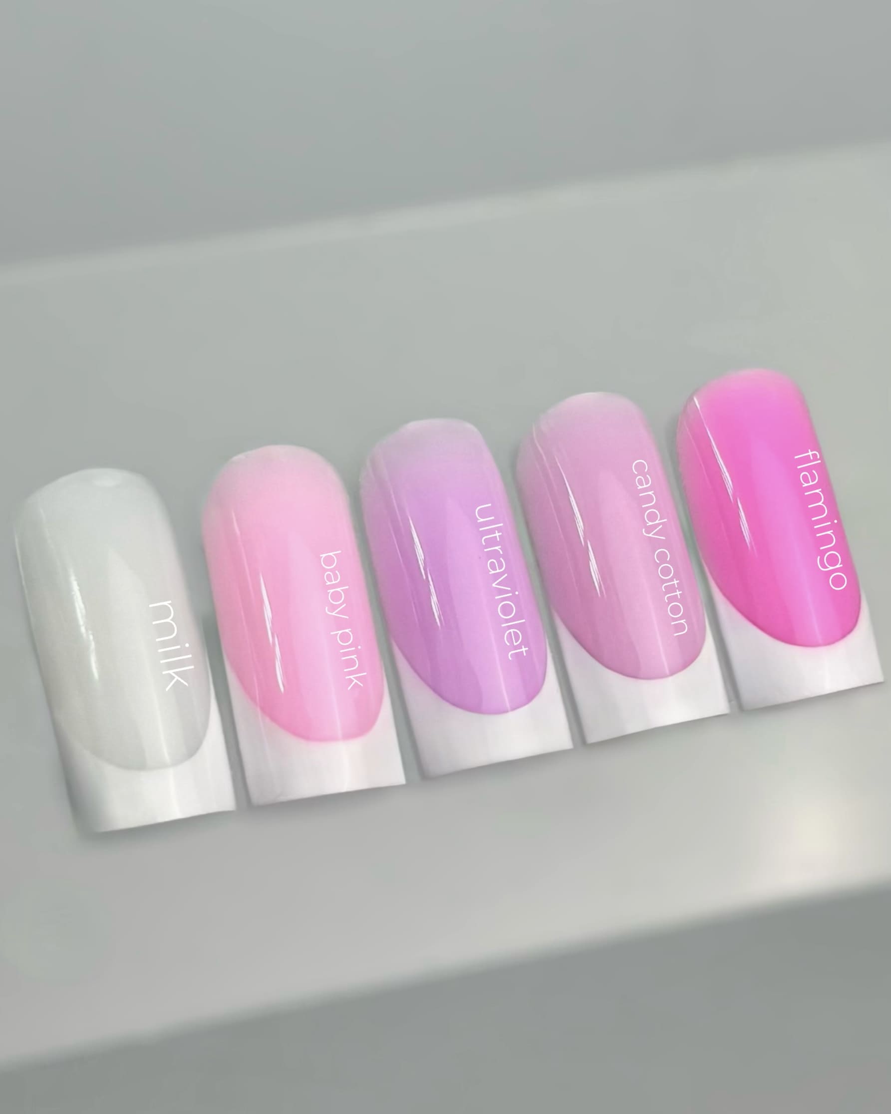 touch builder gel 30 ml | milk | baby pink | candy cotton