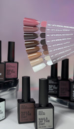 nailsoftheday gel polish mocha mousse 013