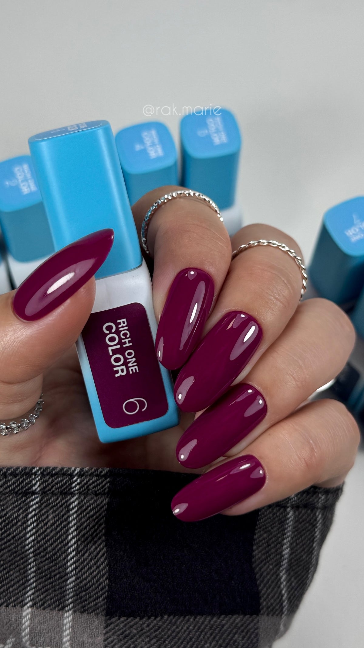 Lunamoon Gel Polish Rich One Color #6, 8 ml