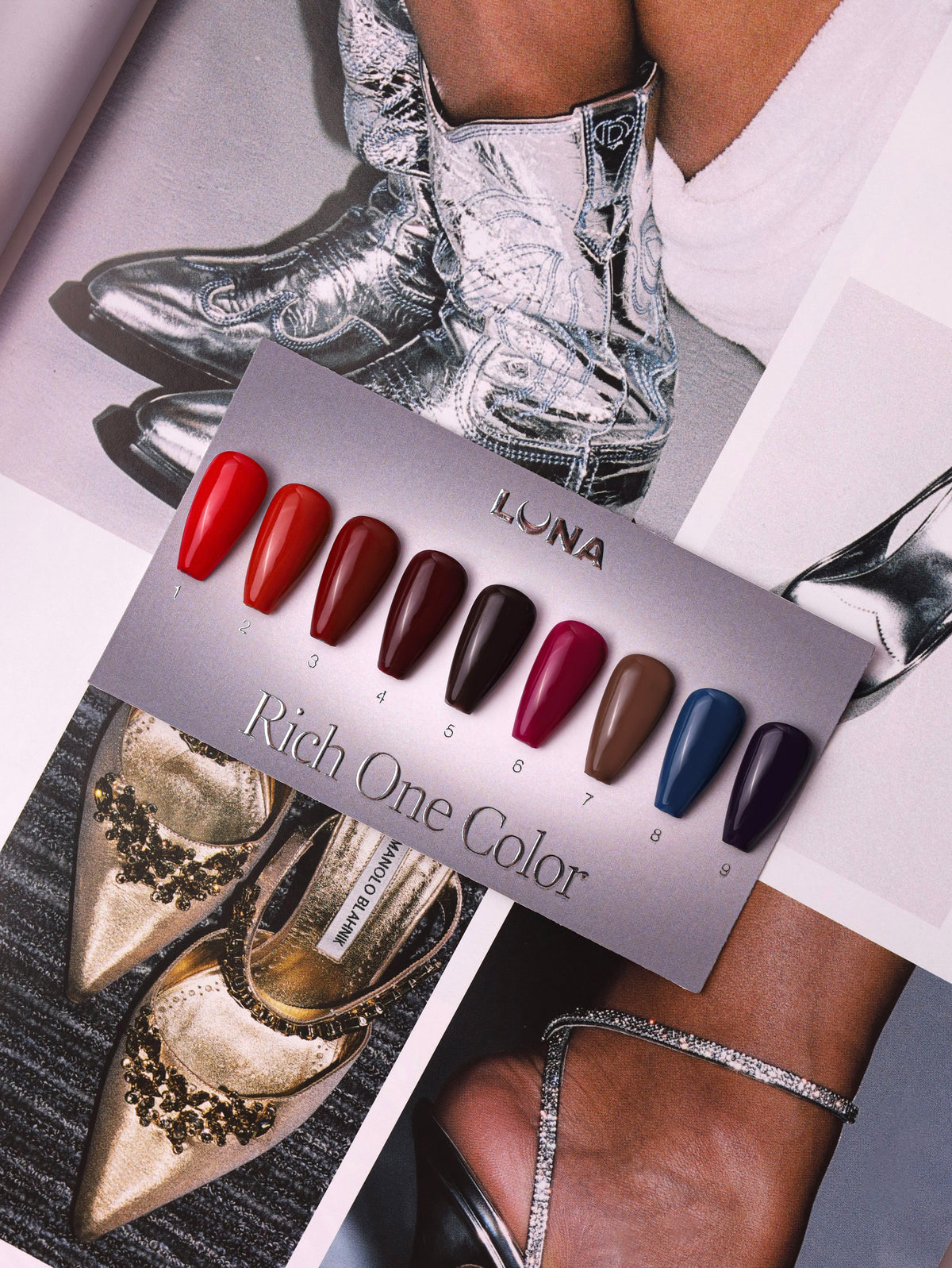 Lunamoon Gel Polish Rich One Color #4, 8 ml