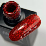 nailsoftheday gel polish mrs. claus 157