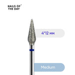 Nailsoftheday Diamond carrot cutter 4*12 mm, blue