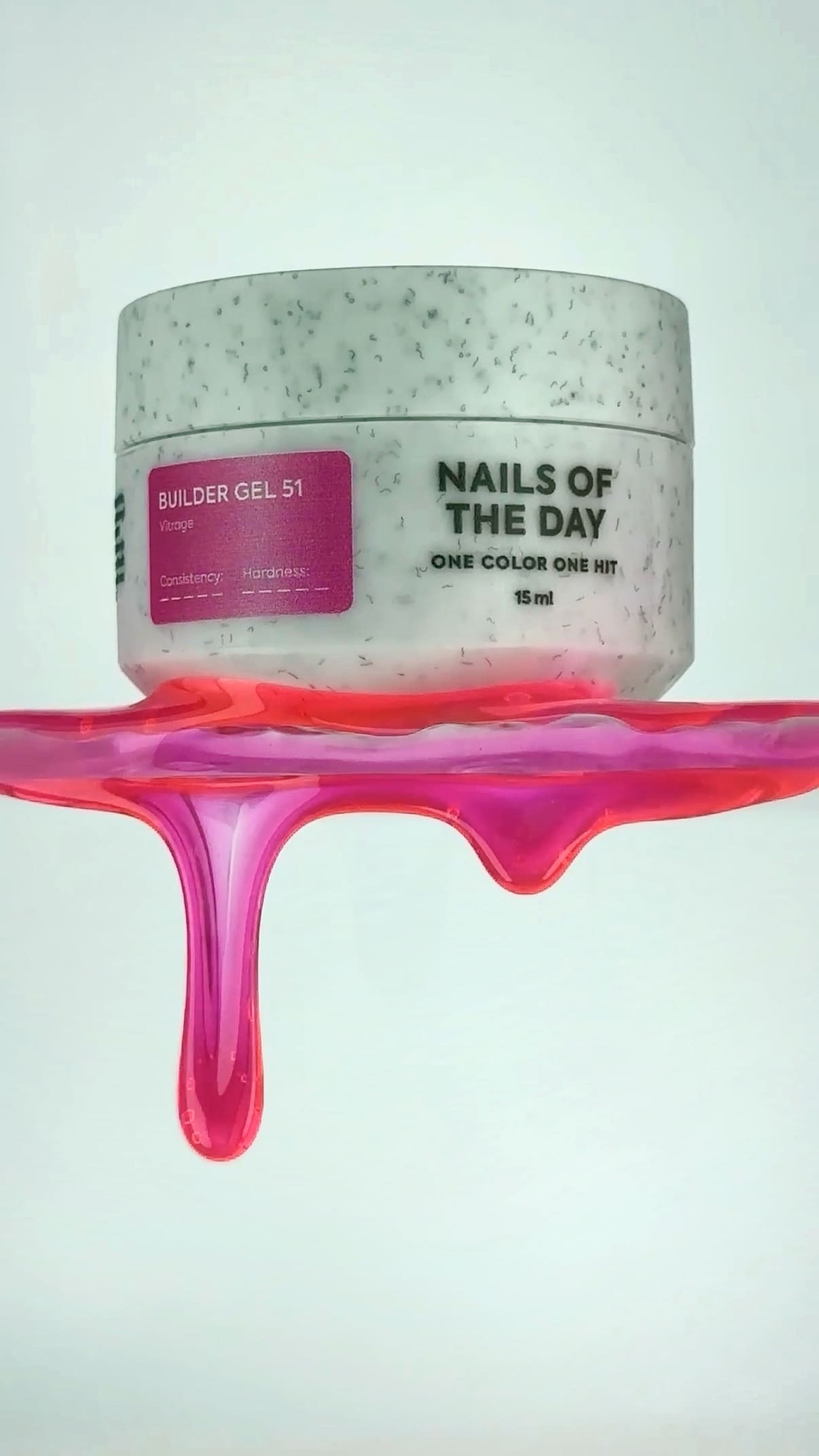 Nailsoftheday Builder gel 51 vitrage, 15 ml