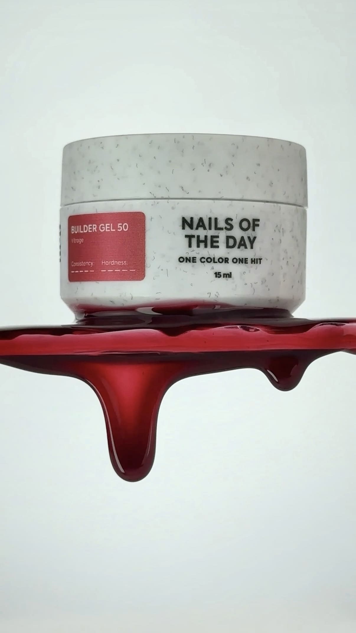 Nailsoftheday Builder gel 50 vitrage, 15 ml