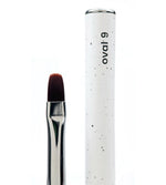 Nailsoftheday Professional Brush Oval,  9 mm