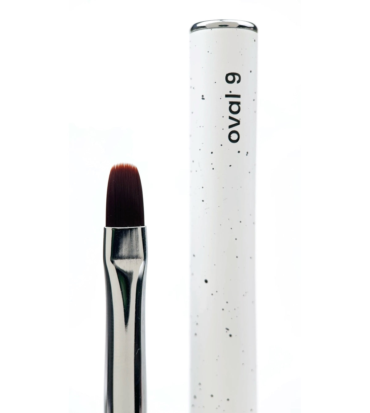 Nailsoftheday Professional Brush Oval,  9 mm