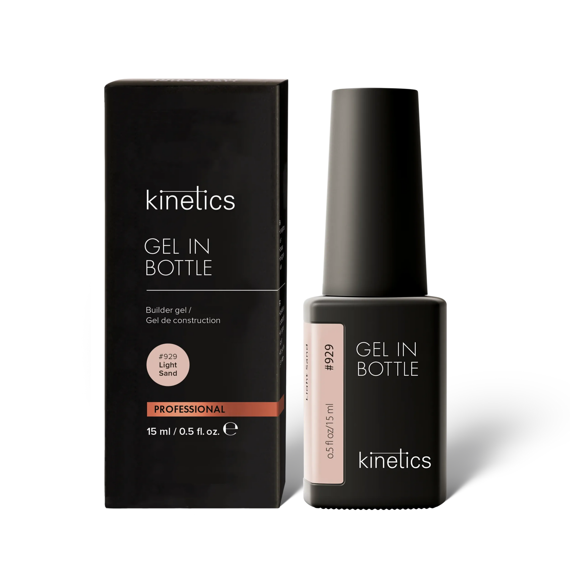 Kinetics Gel In Bottle Light Sand #929, 15 ml