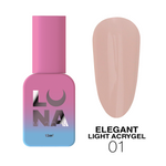 Lunamoon Elegant Light Acrygel #1, 13 мл