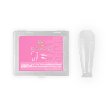 Lunamoon Dual Nail Forms Short Almond
