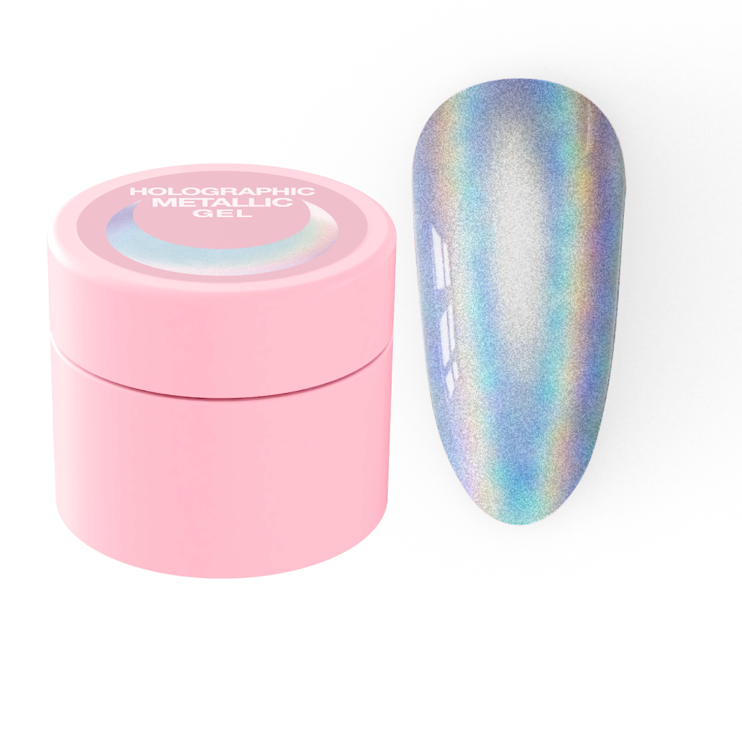 LUNAmoon Holographic Metallic Gel, 5 мл