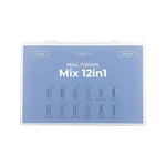 Touch Nail Tips Upper forms modeling Mix 12 in 1 (288 pcs)