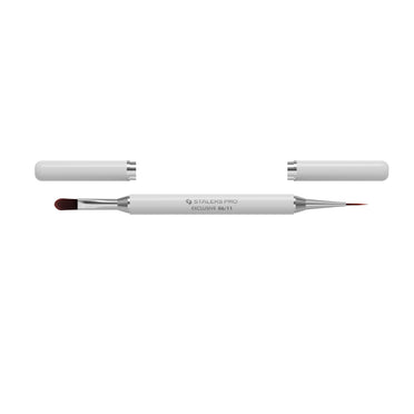 STALEKS EXCLUSIVE 06/11 Doppelseitiger Pinsel für Gel 11 mm / Liner 12 mm