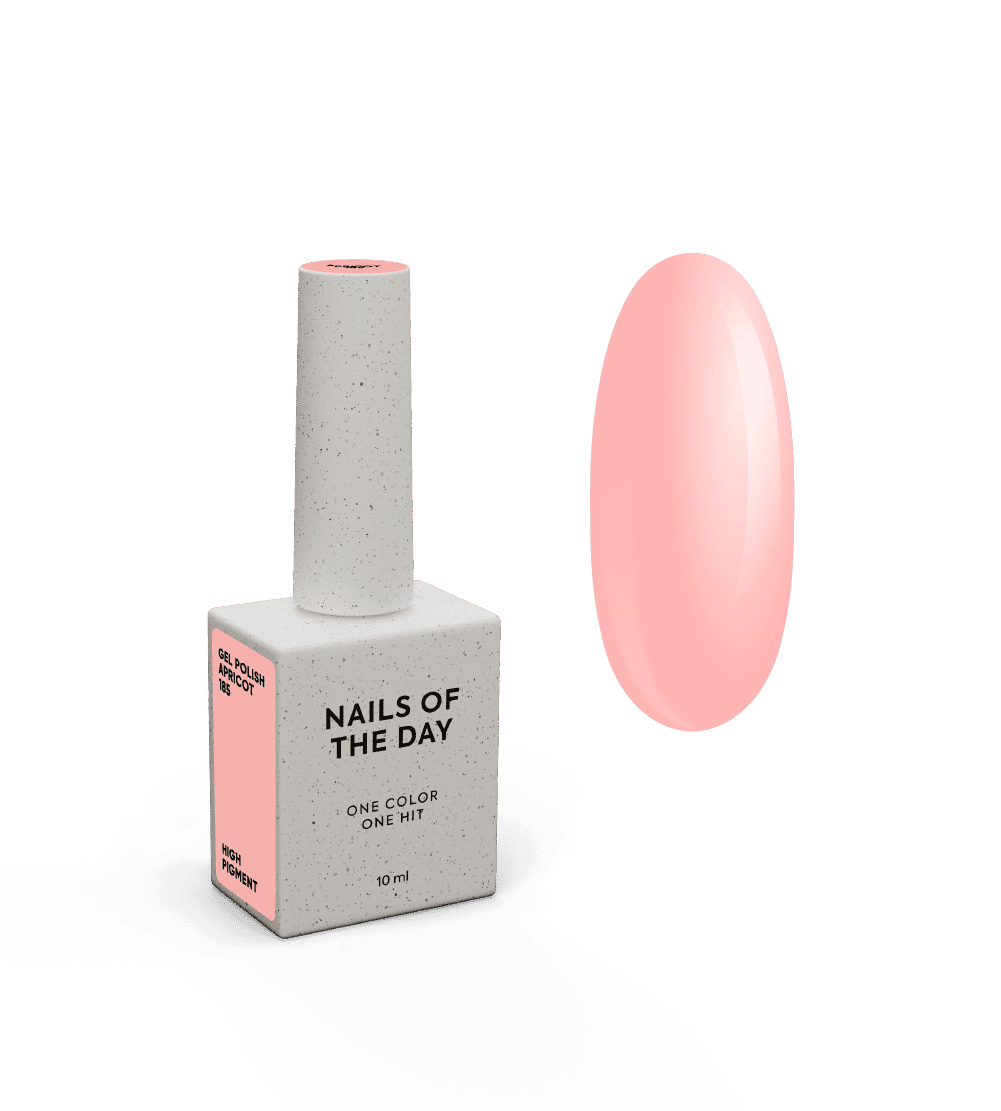 Nailsoftheday Gel Polish Apricot-185, 10 ml