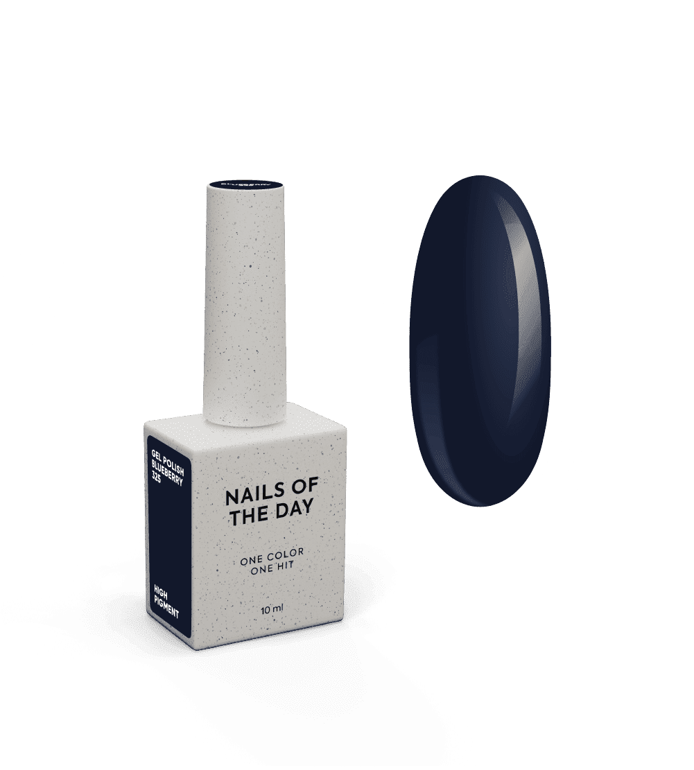 Nailsoftheday Gel Polish  Blueberry-325, 10 ml
