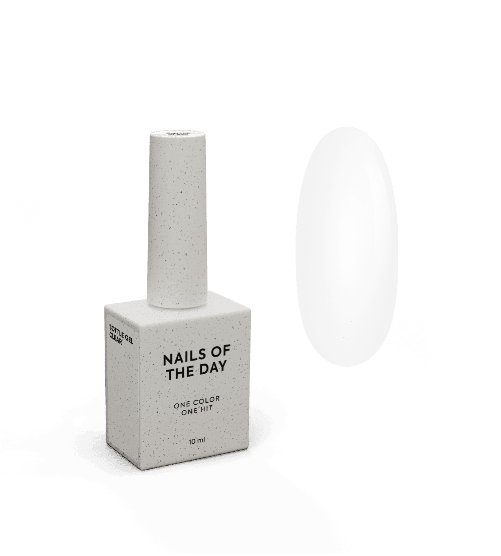 Nailsoftheday Bottle Gel Clear, 10 ml