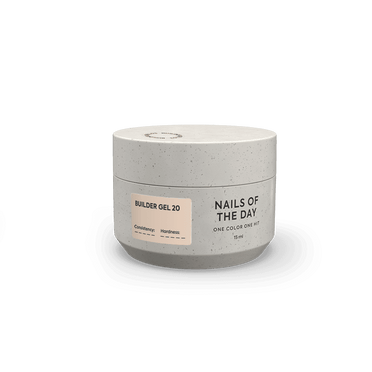 Nailsoftheday Builder Gel 20, 15 мл